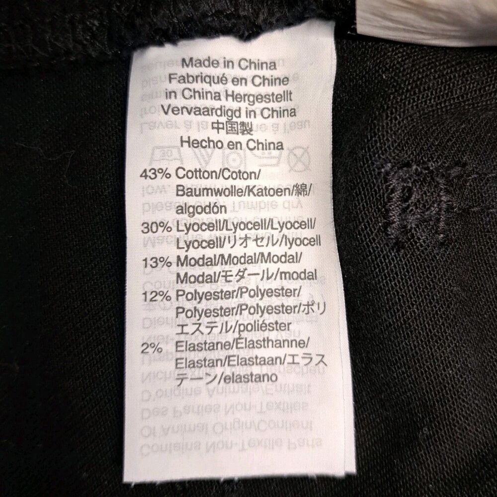 Madewell Jeans Women's 25 Black 9" High Rise Skinny Denim - Picture 5 of 9